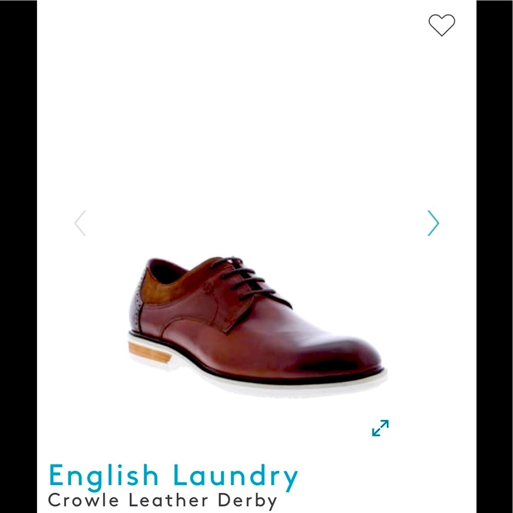 English Laundry
Crowle Leather Derby
